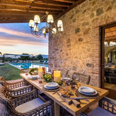 Il Conte: Luxury Tuscan With Pool And * Orentano